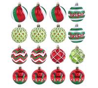 Boules décoratives de Noël - Ensemble de décorations pour sapin de Noël | Décoration saisonnière pour fenêtre, bureau, dortoir, mur, Nouvel An, Thanksgiving