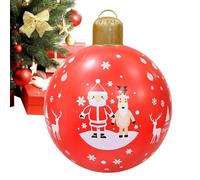 Boules décoratives gonflables réutilisables, rennes du Père Noël | Grandes décorations de Noël gonflables pour jardin, cour, terrasse, pelouse, paysage, porte d'entrée, fête, vacances