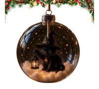 Boules Décoratives - Ornements d'arbre d'halloween, Décor Transparent Incas