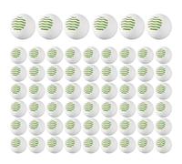 Boules désodorisantes pour chaussures, 60 pièces de 1, 6 pouces, boules désodorisantes naturelles sûres, désodorisant pour baskets pour la maison, le bureau, l'armoire, le tiroir, la voiture, les sa