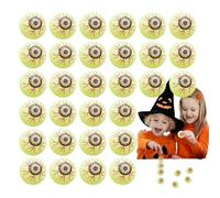 Boules D'Halloween - 30 Morceaux De Balles De Tennis De Table De Globe Oculaire, Balles Gonflables Lumineuses Pour, Jouets Robustes En Plastique, Effet Drôle Lors Du Déplacement | Pour La Fête