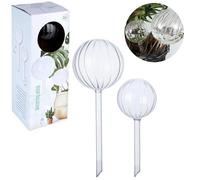 BOULES D'IRRIGATION EN VERRE POUR PLANTES EN POT 2 DISTRIBUTEURS D'EAU