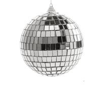 Boules disco, mini boules miroir, lumière de scène réfléchissante rotative en verre argenté brillant, décoration for mariage, fête, Noël, maison, KTV (4 cm, 6 pièces)(3CM 12 pieces)