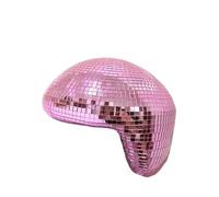 Boules disco, miroir boule, décoration de bar et fête, patch réfléchissant en verre fondu, artisanat d'intérieur, ornement insolite(Color 4)