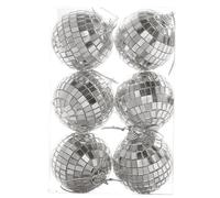 Boules disco réfléchissantes - Boule à suspension disco Mirr0r | Décoration sphérique à suspendre avec anneau de suspension, boules d'éclairage de scène de danse