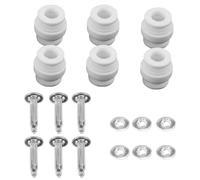 Boules en caoutchouc pour l'absorption des chocs + Kit de goupilles anti-chute pour DJI Phantom 3 Standard Professionnel Avancé,Pièces détachées pour réparation coussin caméra Gimbal,Accessoires Drone