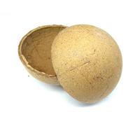 Boules en carton de 45 mm, deux demi-coquilles d'hémisphères