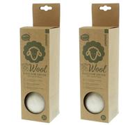 Boules en laine pour sèche-linge, adoucissantes, paquet de 3 pièces, Scanpart, 2 paquets