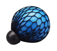 Boules en Maille Fidget compresser Les Boules de Raisin sensorielles Jouet pour Les Adultes du Bureau de soulagement de la Pression Bleu Noir, Toys compresser
