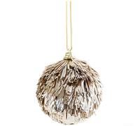Boules en mousse à paillettes fabriquées pour les décorations de vacances et pour les projets de bricolage à la maison, adaptées pour les vitrines et les applications de décoration saisonnière (6 cm)
