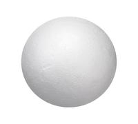 Boules en mousse blanches - 20 x 20 x 20 cm Boule de polystyrène blanche | Boule légère en mousse solide - Bricolage fait à la main | Projets artistiques, décorations scolaires - Fabrication de boules