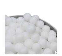 Boules en plastique POM solides, 100 pièces, 14.0mm/14.288mm/15.0mm/15.875mm/16.0mm, roulement de précision Miniature(15.875mm)