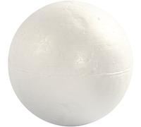Lot de boules en polystyrène - 10 cm - 5 pcs