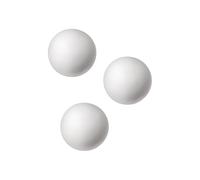 Boules en polystyrène 8 cm Lot 3 pièces
