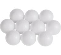 Boules en polystyrène VBS, Ø 3 cm, 10 pc.