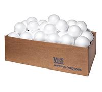Boules en polystyrène VBS, Ø 7 cm, 50 pc.
