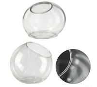 Boules en verre borosilicate résistant à la chaleur pour le salon, la chambre à coucher et le studio d'exposition de plantes (13,5 cm)