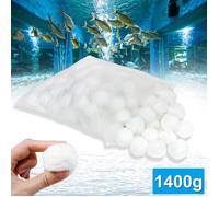 Boules filtrantes aqualoon pour filtre à sable LILIIN - Blanc - Diamètre 50-60 mm - 1400 g