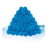 Boules filtrantes pour piscine - Balles de filtre de piscine - Accessoires de pompe à eau en polysfères réutilisables pour efficacité de filtration de piscine