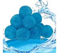 Boules filtrantes pour Piscine - Filtres pour Piscine Sable, Alternative au Sable pour Filtre pour Piscine | Balles Filtrantes Alternatives pour Sable pour Piscines Hors Terre, Balles Filtrantes pour