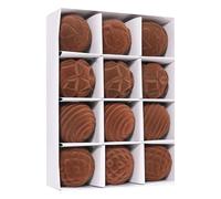 Boules floquées pour sapin de Noël | Boule de sapin de Noël douce - Décorations de Noël avec couleurs vives pour arbres de Noël, fêtes de fin d'année, fêtes