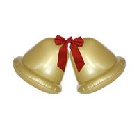 Boules gonflables géantes - décor de jingle de vacances, ornement de porche festif, accessoire de jardin en plein air, grande affichage de terrasse | Décoration de pelouse de Noël pour le salon Garden