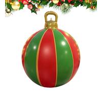 Boules gonflables géantes - Décoration de Noël avec PVC imperméable - 60 cm | Balles gonflables géantes en PVC imperméable avec finition - Mots-clés parfaits pour pelouse et terrasse