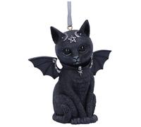 Nemesis Now Décoration à suspendre Malpuss Indifférent – Résine Noir 9,2 cm Peinte à la main