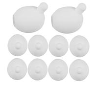 Boules Intérieures en Silicone pour Jouet à Presser, 10 Pièces Blanches