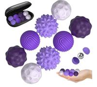 Boules magnétiques en Silicone, 8 Pièces Balles d'acupression Anti-Stress magnétiques, Jouets magnétiques Anti-Stress en Silicone, Balles magnétiques Fidget Jouet, pour Le Bureau, la Maison