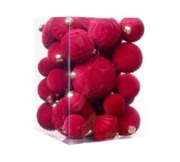 Boules Ornements De Noël - Décoration pour La Maison Incassable | Ensemble De Boules De Noël Décoratives - Destiné À Fenêtre Porte Chambre Salon Intérieur Extérieur Cheminée Cuisine Vacances