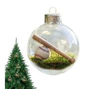 Boules pour arbres de Noël : mini scène sportive, décoration de boules, tennis, baseball, golf, football | Noël à suspendre pour arbre, cheminée, table, salon, fête, maison,