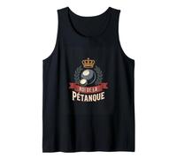 Boules Roi De La Petanque Champion Couronne Débardeur