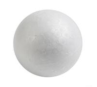 Boules rondes en mousse de polystyrène pour loisirs créatifs, décoration de mariage et développement de l'imagination des enfants (10 cm)