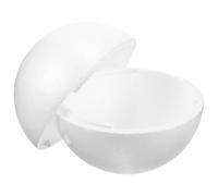 Boules Sphériques en Mousse Épaisse Blanches pour Loisirs Créatifs