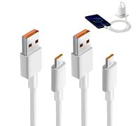 BOULESENM Câble USB-C Charge Rapide 120W, 2 Pièces Câble Turbo 6A Cable usbc Compatible avec Xiaomi Redmi Note 13/12/11s/11/13 Pro/8 9 Pro 9T et Mi 13/14/12T/11T Pro/11 Lite/10T Pro/10/12(1,5 m)