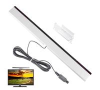 BOULESENM Capteur Récepteur Sensor Bar filaire Console, Compatible avec la Wii/Wii U, Capteur Barre Captéur Support Qui Permet,Manette pour Télévision Console Wii et Wii U avec Support Stable