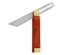 BOULESENM Fausse Equerre Numerique,Équerre Multifonctionnelle en T,Escuadra Carpintero,Equerre Charpentier avec Verrouillage,Équerre Angle Ajustable,Réglable Equerre Menuisier en Inox
