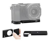 Boulet d'extension de poignee a main en metal JJC GP-X2 pour Sony A7CII A7C II A7CR A7C R CAMIS POUR AIRTAG PADER ANTI-SLIP PADE AVEC ARCA PLAQUE
