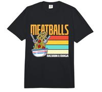 Boulettes de Viande Macaroni et Mangia Retro Italian Foodies Boulettes de Viande Comfort Colors Adult Heavyweight T-Shirt