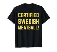 Boulettes de Viande suédoises certifiées T-Shirt Graphique avec Valeur