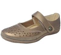 Boulevard Aux femmes Toucher La fixation Large Bar Chaussure Bronze 9 UK / 42 EU