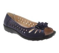 Boulevard - Chaussures d'été - Femme (38 EUR) (Bleu marine) - UTDF445 Bleu Marine