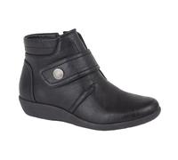 Boulevard - Chaussures haute pour pieds large - Femme (DF1860)
