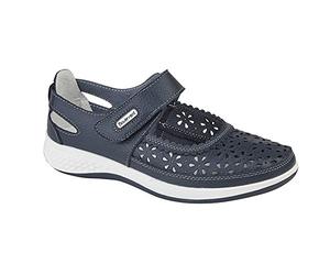 Boulevard - Chaussures Ouvertes - Femme (41 FR) (Bleu Marine)