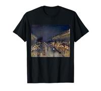 Boulevard de Camille Pissarro Montmartre ; Effet Nuit T-Shirt