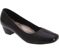 Boulevard Femme Chaussures à talon / Pompes, talon bas DF415 (43 EU) (Noir)