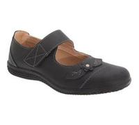 Boulevard - Mary Jane extra larges - Femme (36 EUR) (Noir) - UTDF423 Noir G