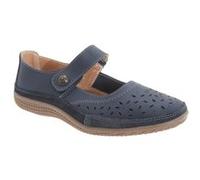 Boulevard - Mary Jane larges - Femme (38 EUR) (Bleu marine) - UTDF419 Bleu Marine
