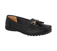 Boulevard - Mocassins de selle - Femme (DF2508)